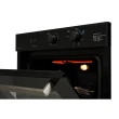 Forno a Gás de Embutir Fischer Infinity Preto 50 Litros 220V